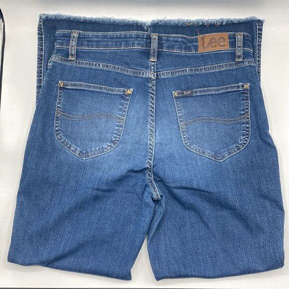 Lee Women's Kick Flare Denim Jeans Pants Size 10 M - Picture 4 of 10
